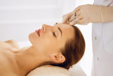 Rejuran skin treatment being performed by a doctor at Essence Healthcare in Melbourne
